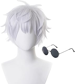 Wig Gojo (Spiky White)